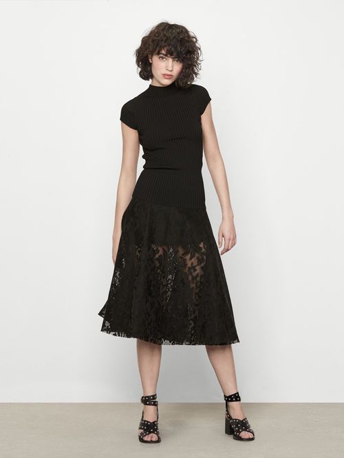 maje black dress