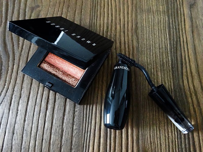 BOBBI BROWN Shimmer, Lancome mascara