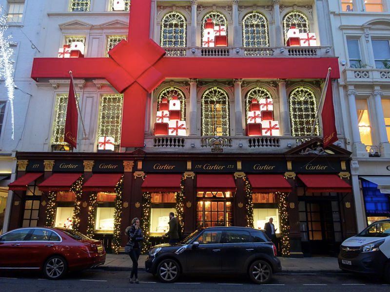 Cartier London Christmas
