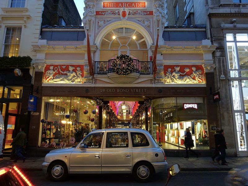 New Bond Street london Christmas