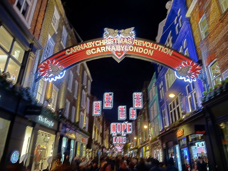 Carnaby Street London Christmas